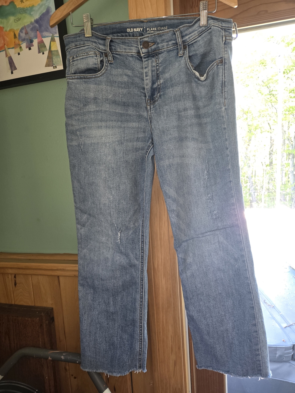 Old Navy Light Wash Ankle Cut Jeans